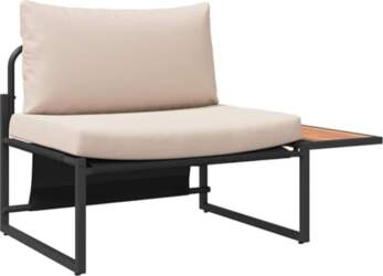 2 Piece Garden Sofa Set Single