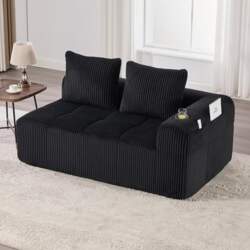 2-Seater Cloud Sofa with Segmented, Boneless