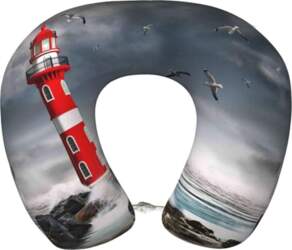 3D bāka Surf ceļojuma spilvens Memory