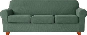4-Piece Stretch Sofa Cover Set for
