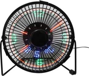 6 collu galda LED programmējams ventilators