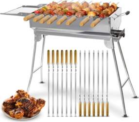 "Mangal" ogļu grils no nerūsējošā