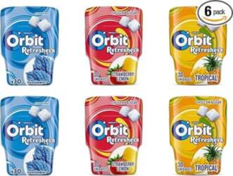 "Orbit Refreshers Mix" 6 x