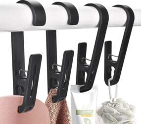 AccEncyc Pack of 4 Clothes Hooks