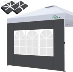 Acepic Pack of 2 Gazebo Side