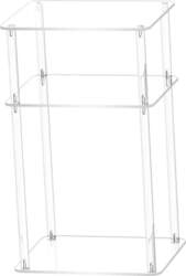 Acrylic Side Table, Transparent Bedside Table