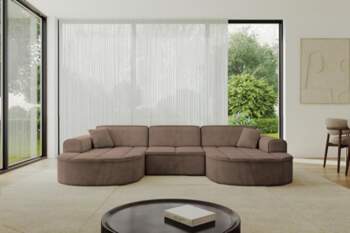 ALTDECOR Corner Sofa in U-Shape Corner