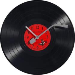 Amosfun Creative Vinyl Record Wall Clock