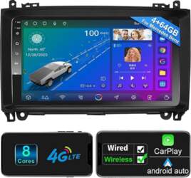 Android auto radio Bezvadu CarPlay Android