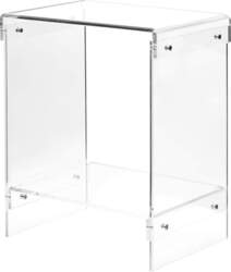 Artmaze Acrylic Side Table 2 Tier