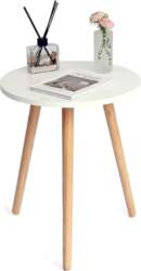 AWASEN Round End Table Accent Bedside