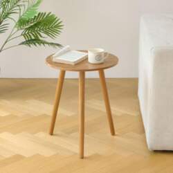 AWASEN Round Side Table, Small Side