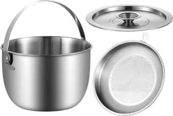 Backpacking Pot | Liels katls, kempinga