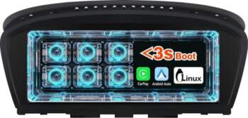 Bezvadu CarPlay Android Android auto radio