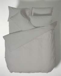 Bianca Plain Dyed Dark Grey 105cm