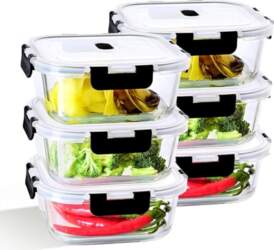 Black Extra Large Square 6 Pack