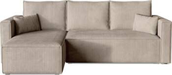 BROMARKT Corner Sofa with Sleep Function
