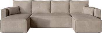 BROMARKT Corner Sofa with Sleep Function