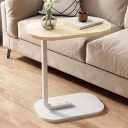 C-Shaped Side Table, Modern Side Table