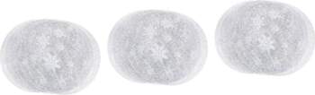 Cabilock 3 Sets Christmas Snowflake Table