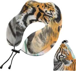 Ceļojuma spilvens Tiger Memory Foam kakla