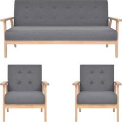 Chusui 3-Piece Sofa Set, Sofa Bed