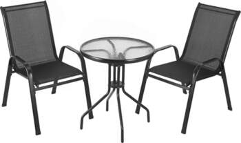 Clevich Balcony Furniture Set, 2 Pieces