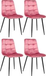 CLP Tilde Dining Room Chairs, Velvet