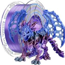 Conjure Silk PLA "Rainbow" filaments