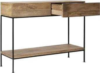 Console Sofa Table with 2 Drawers