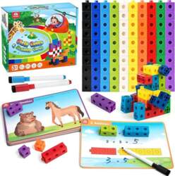 Coogam Math Cube Manipulative Number Counting