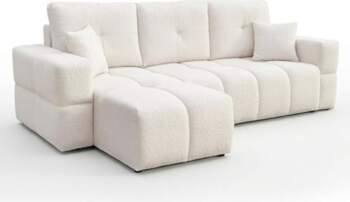 Corner Sofa with Sleep Function and