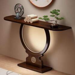 Country Style LED Console Table -