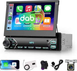 DAB auto radio 1 DIN ar