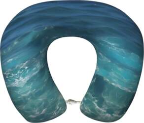 Deep Ocean Memory Foam ceļojuma spilvens