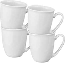 Denby - Elements Stone White Kaffeebecher-Set