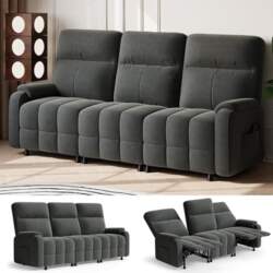 Devoko Electric 3-Seater Sofa with Relaxation