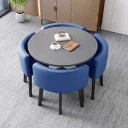 Dining Table Set with 4 Chairs