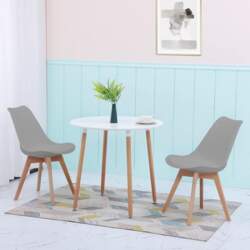 Dining Table with 2 Chairs, Dining