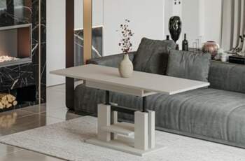 Endo-Moebel ISO Coffee Table 110-170 cm