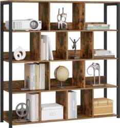 ESituro Standing Shelf, Bookcase with 4