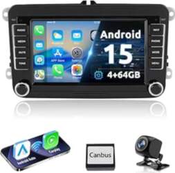 ESSGOO 4+64G Android 15 Wireless CarPlay