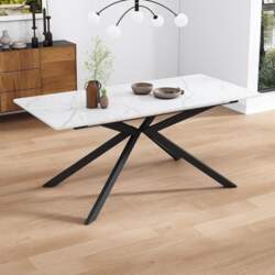 Extendable Dining Table, Automatic Extending Rectangular