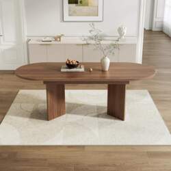 Extendable Dining Table, Suitable for 4-6