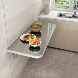 Floating Kitchen Dining Table, Folding Desk