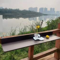 Floating Wall Folding Table for Balcony