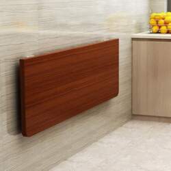 Folding Kitchen Table, Wooden Wall Folding
