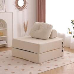 Folding Sofa Couch Memory Foam with