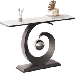 Generisch Modern White Console Table with