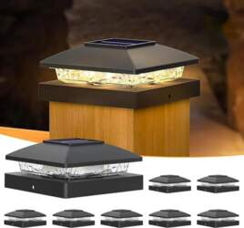 Gresonic Pack of 8 Solar Post